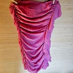 NWOT Pink Tophouse mini dress. Women's size large